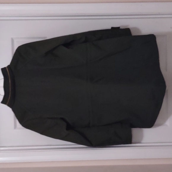 Dennis by Dennis Basso Dark Green Jacket Size L - Picture 4 of 8